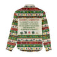 Booker T. Washington Christmas Santa Women Casual Shirt Black History Ugly Pixel Pattern