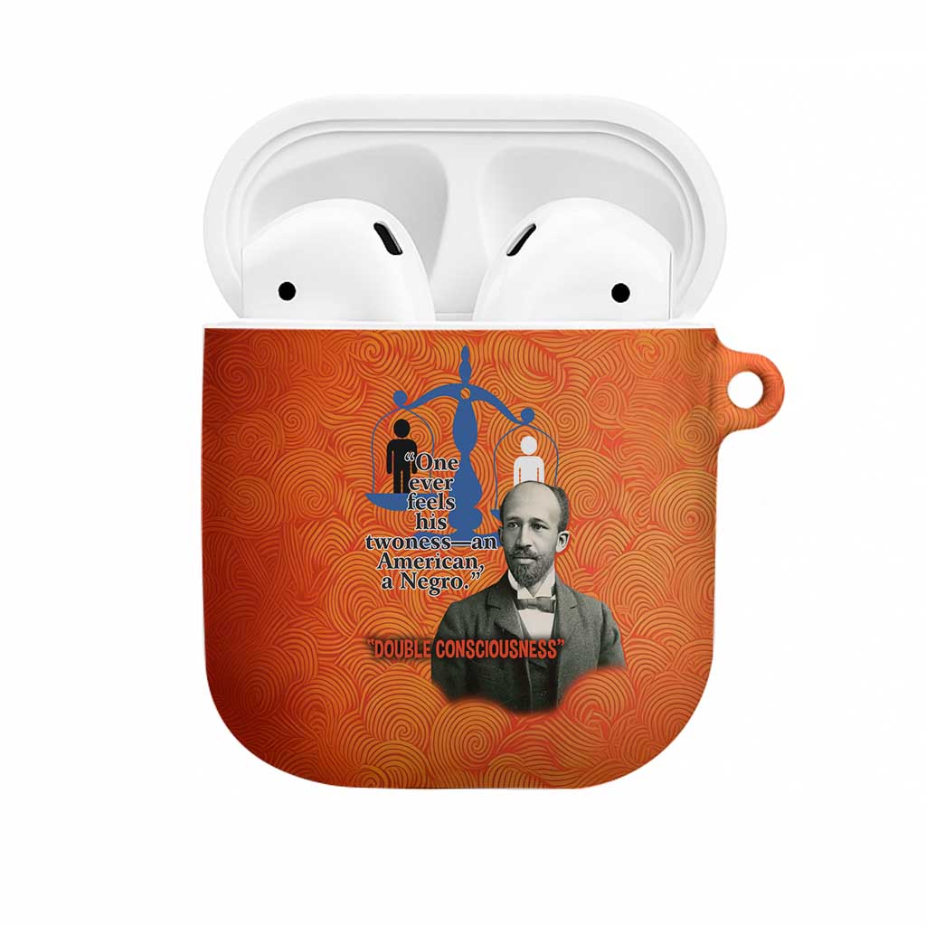 W.E.B. Du Bois Tribute AirPods Case W.E.B. Du Bois Tribute - African Pride