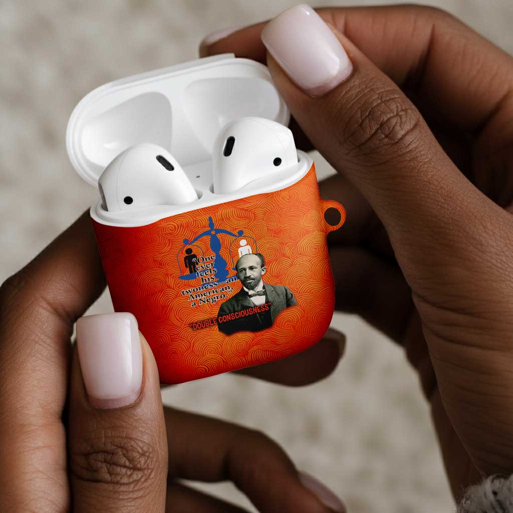 W.E.B. Du Bois Tribute AirPods Case W.E.B. Du Bois Tribute - African Pride