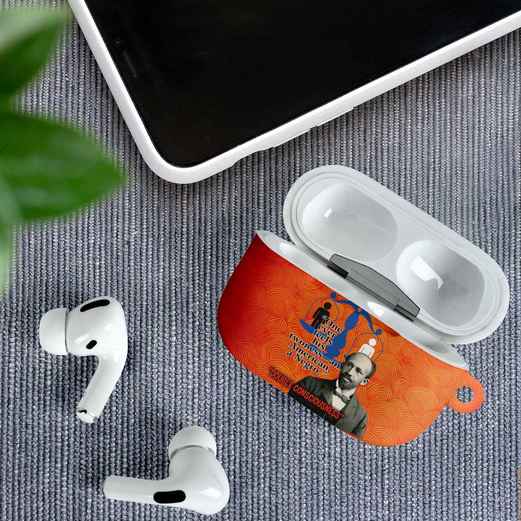 W.E.B. Du Bois Tribute AirPods Case W.E.B. Du Bois Tribute - African Pride