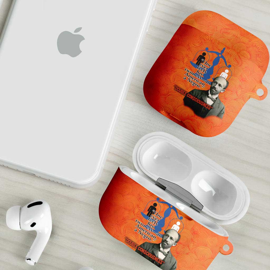 W.E.B. Du Bois Tribute AirPods Case W.E.B. Du Bois Tribute - African Pride