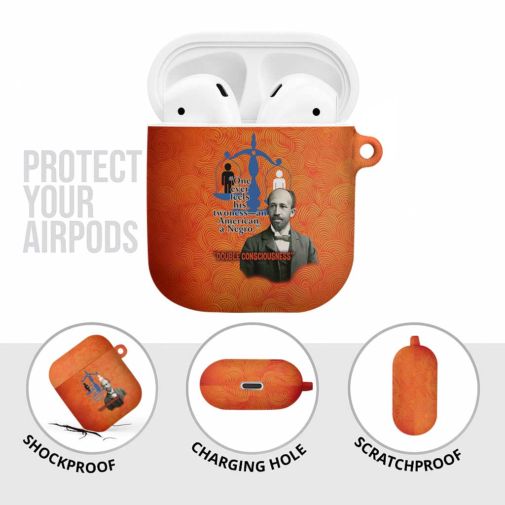 W.E.B. Du Bois Tribute AirPods Case W.E.B. Du Bois Tribute - African Pride