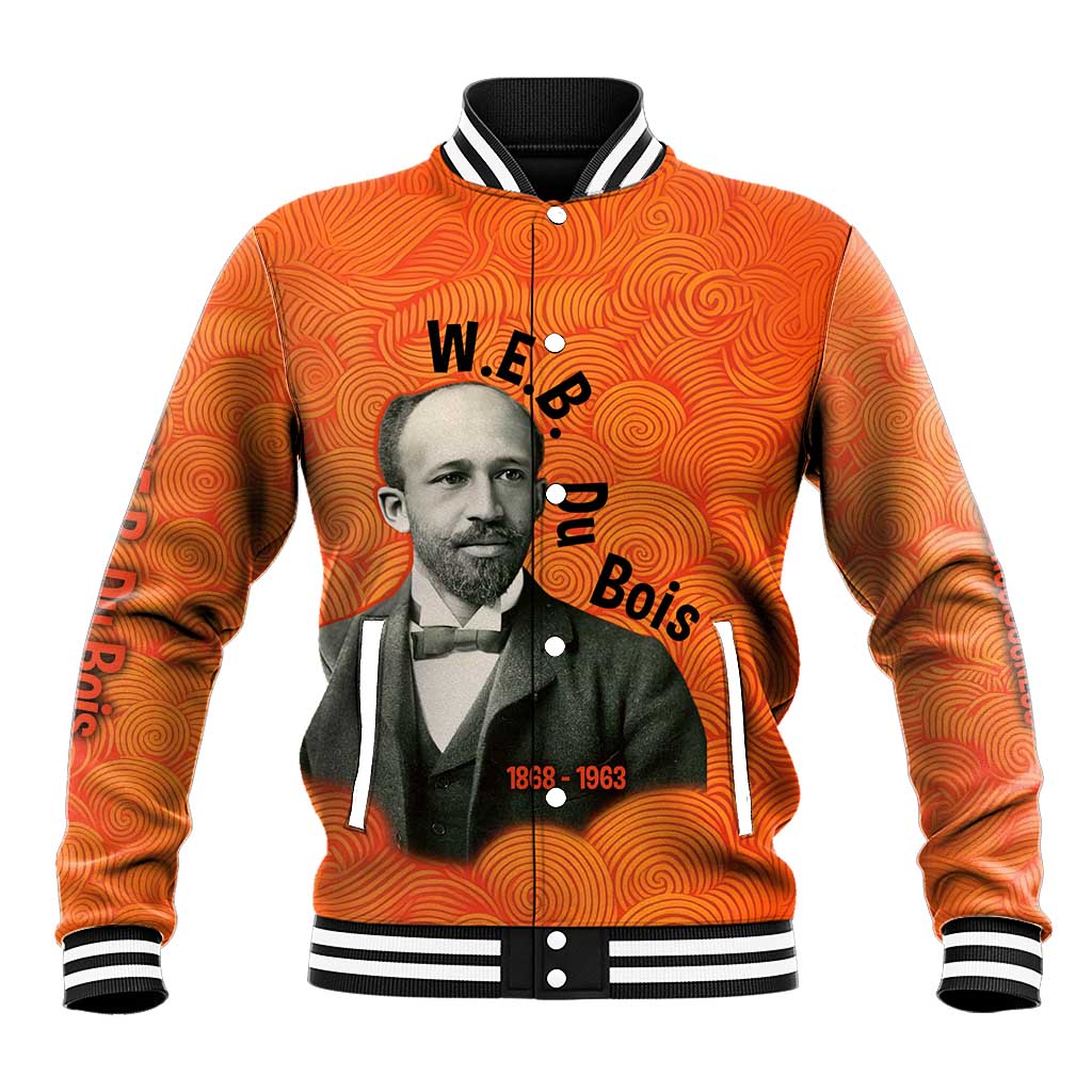 W.E.B. Du Bois Tribute Baseball Jacket W.E.B. Du Bois Tribute - African Pride