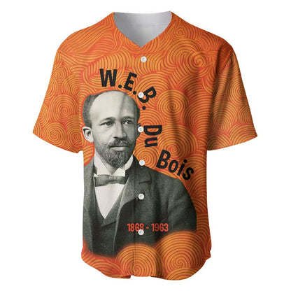W.E.B. Du Bois Tribute Baseball Jersey W.E.B. Du Bois Tribute TS04