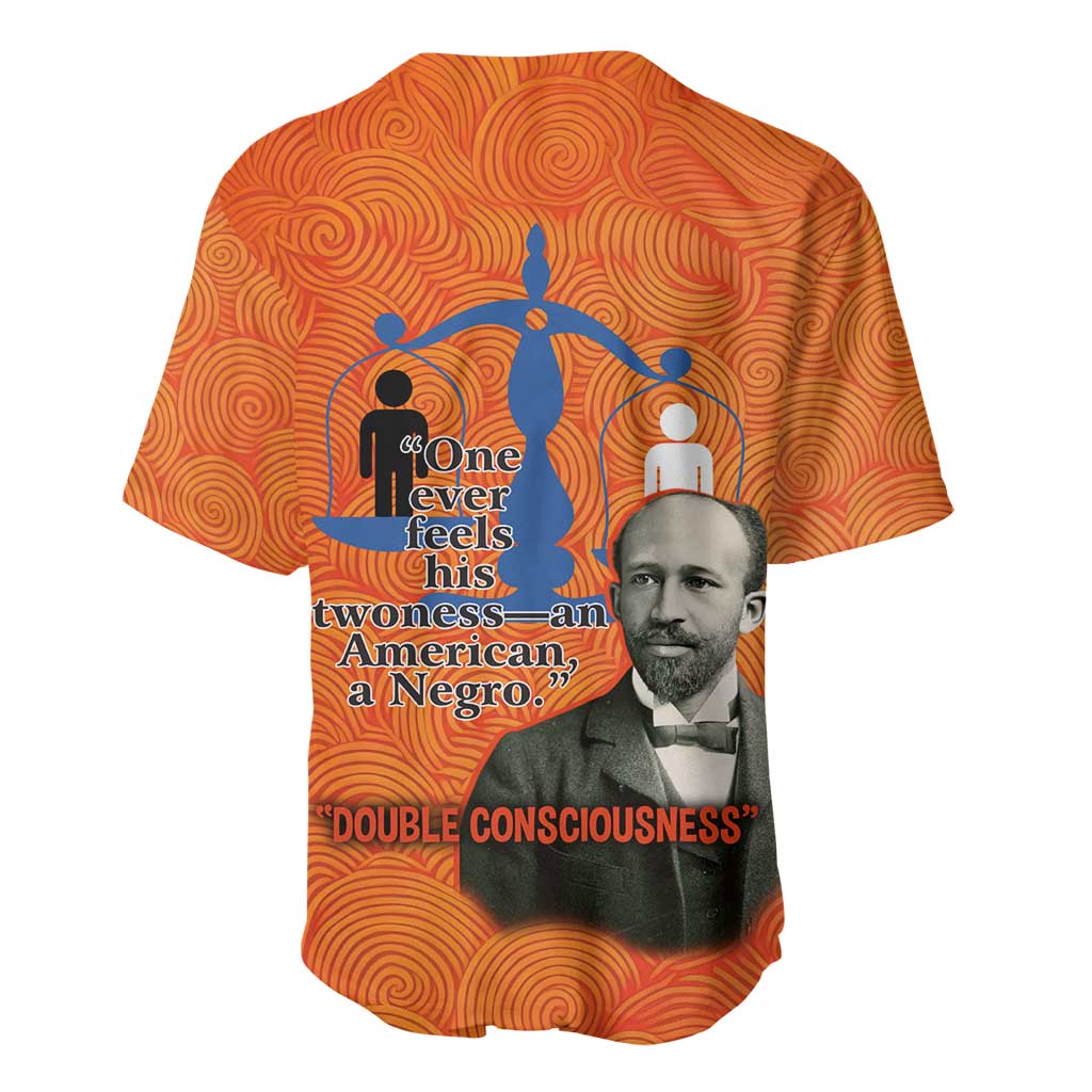 W.E.B. Du Bois Tribute Baseball Jersey W.E.B. Du Bois Tribute TS04