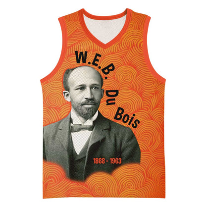 W.E.B. Du Bois Tribute Basketball Jersey W.E.B. Du Bois Tribute - African Pride