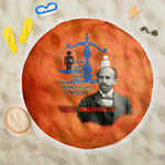 W.E.B. Du Bois Tribute Beach Blanket W.E.B. Du Bois Tribute - African Pride
