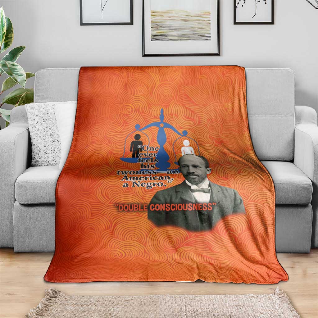 W.E.B. Du Bois Tribute Blanket W.E.B. Du Bois Tribute - African Pride