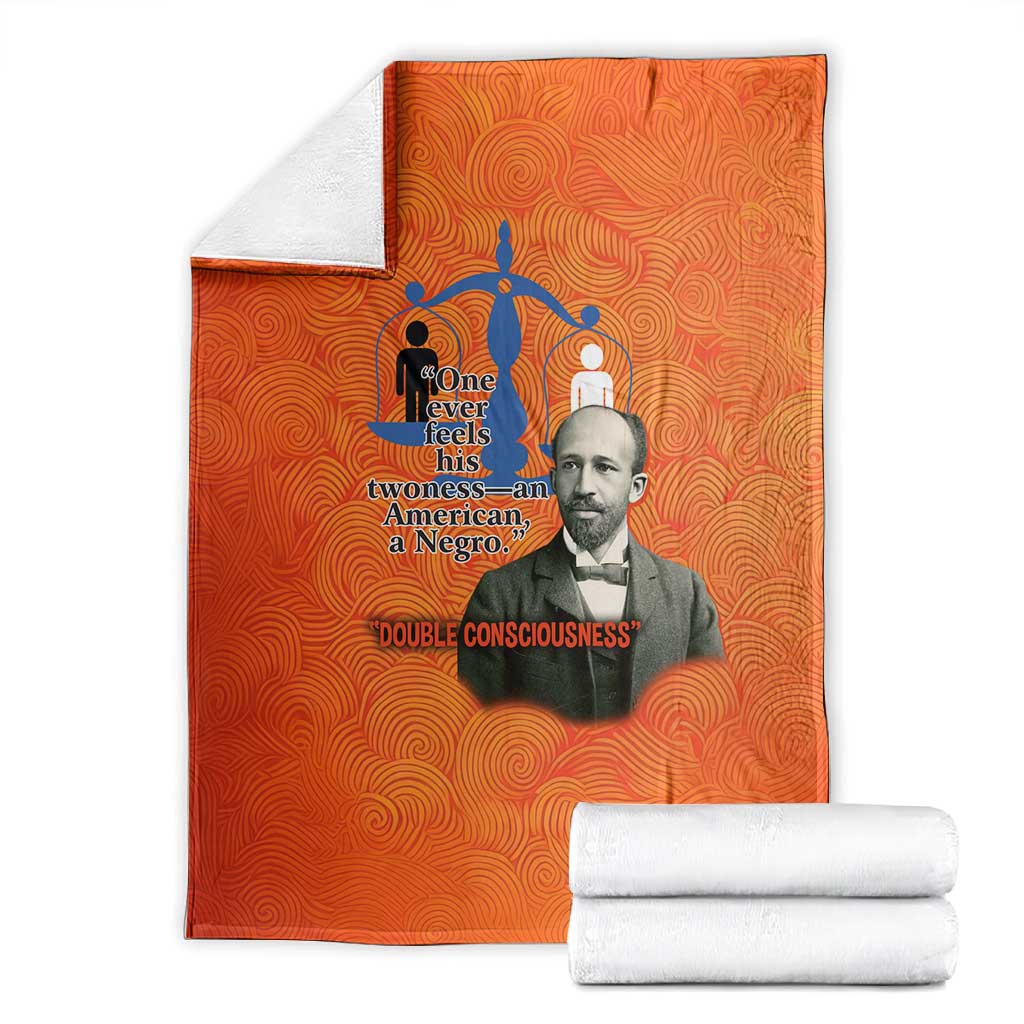 W.E.B. Du Bois Tribute Blanket W.E.B. Du Bois Tribute - African Pride