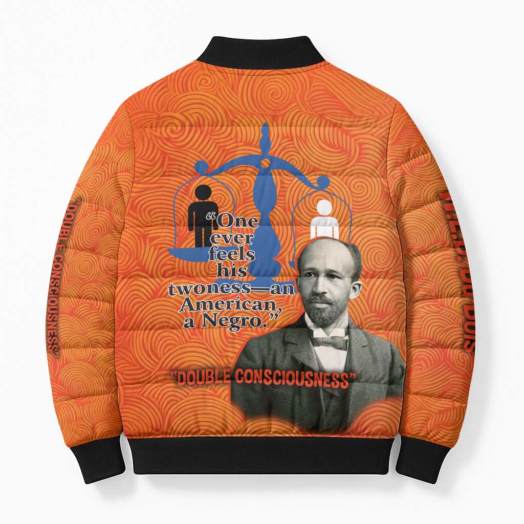 W.E.B. Du Bois Tribute Bomber Puffer Jacket W.E.B. Du Bois Tribute - African Pride