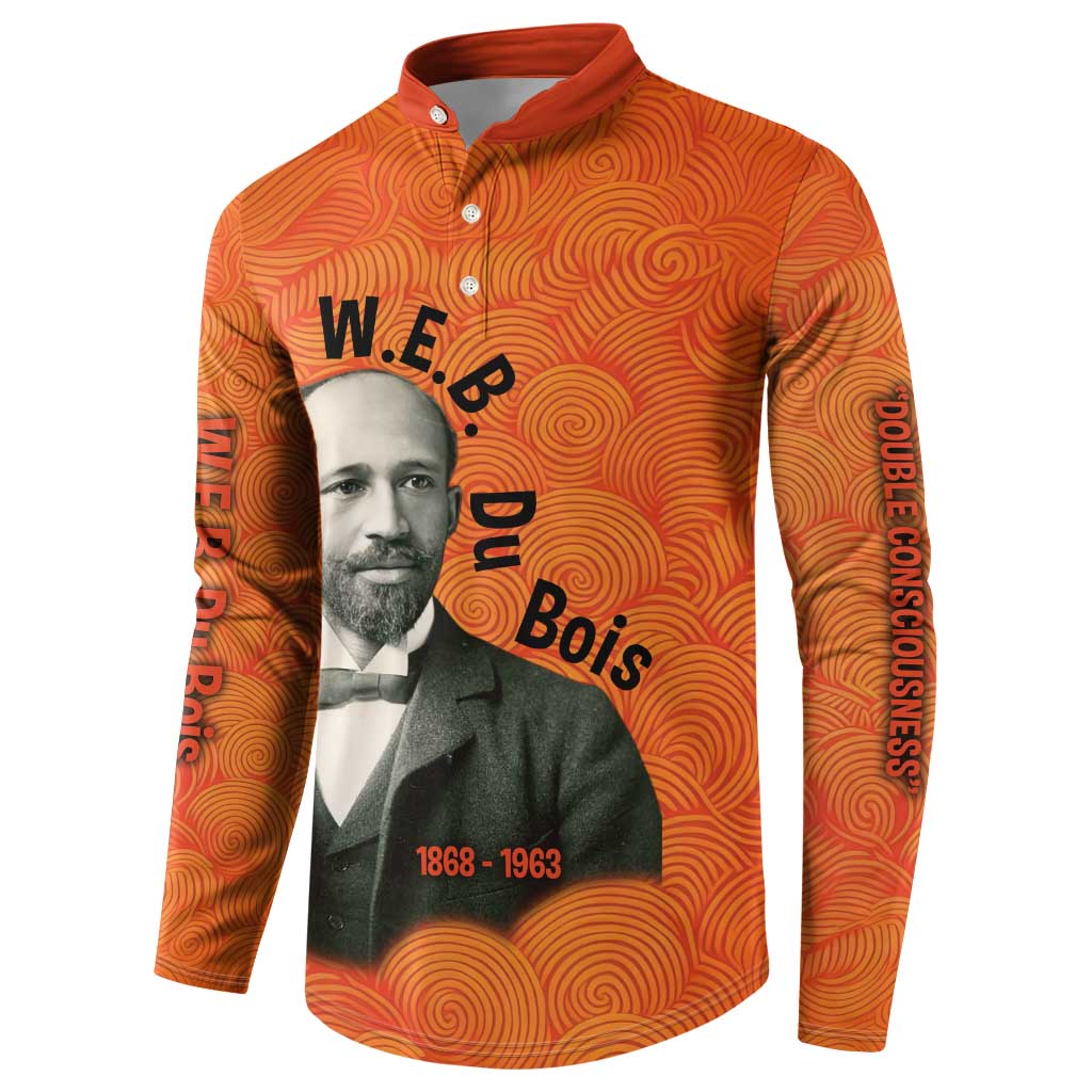 W.E.B. Du Bois Tribute Button Sweatshirt W.E.B. Du Bois Tribute