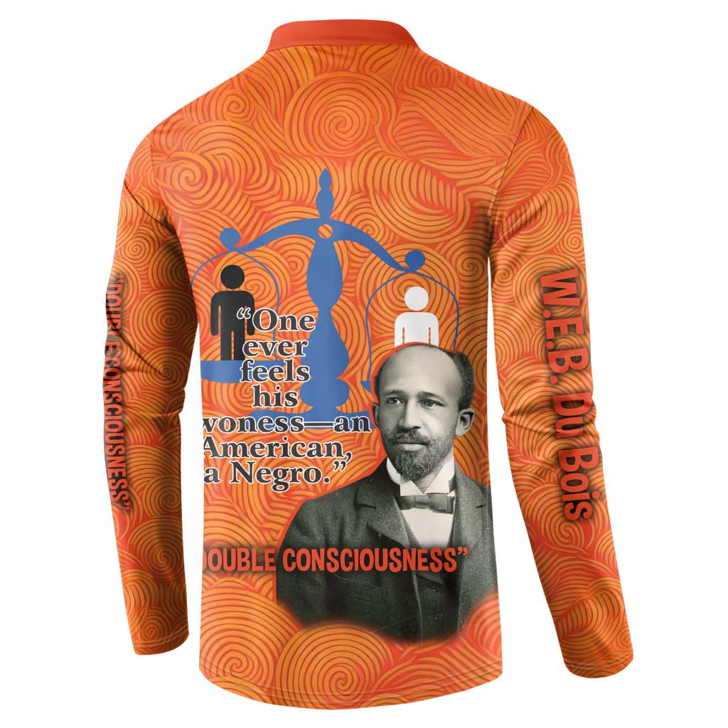 W.E.B. Du Bois Tribute Button Sweatshirt W.E.B. Du Bois Tribute