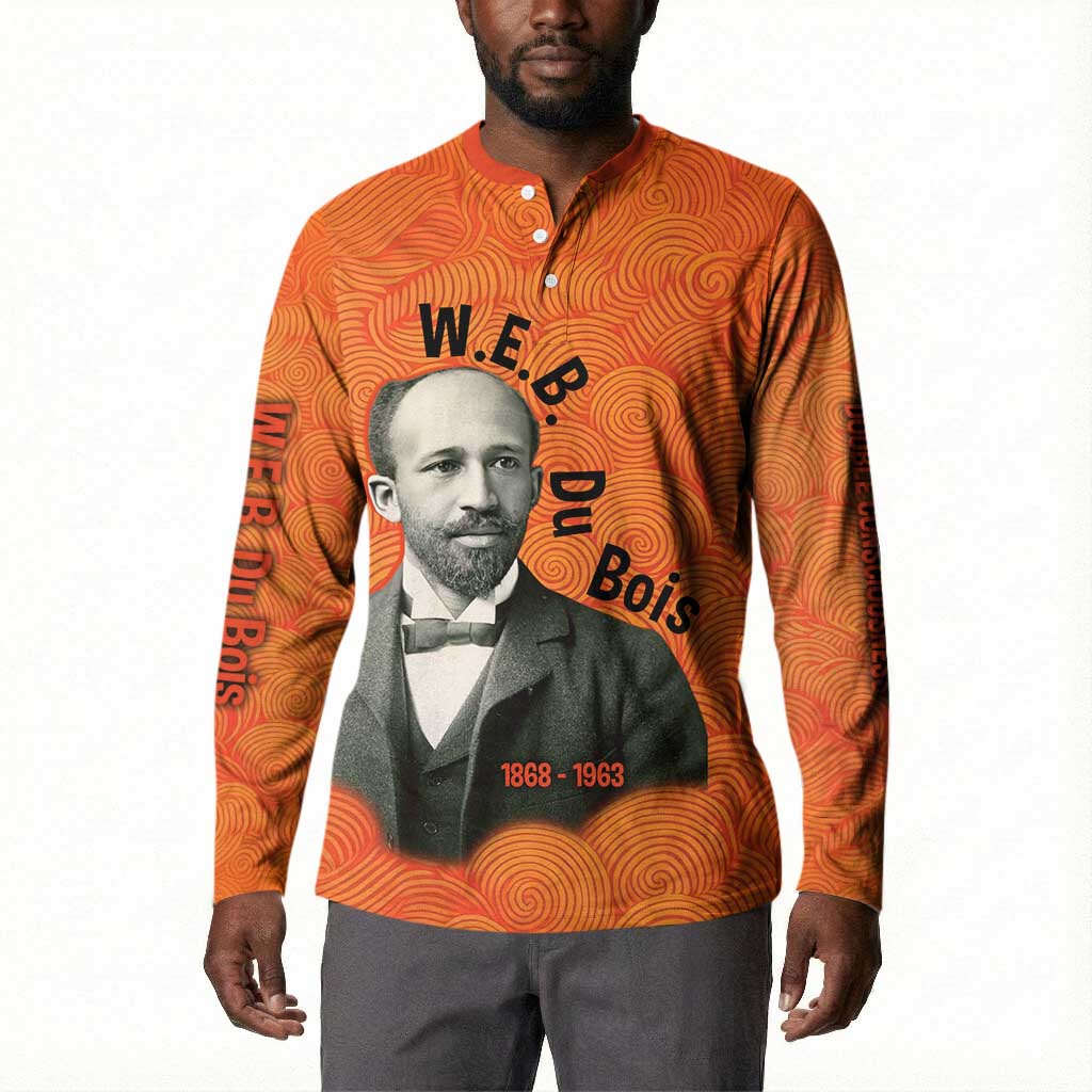 W.E.B. Du Bois Tribute Button Sweatshirt W.E.B. Du Bois Tribute