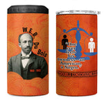 W.E.B. Du Bois Tribute 4 in 1 Can Cooler Tumbler W.E.B. Du Bois Tribute - African Pride