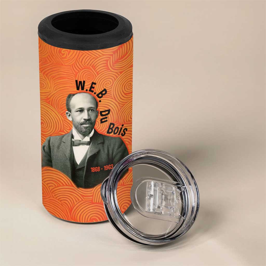 W.E.B. Du Bois Tribute 4 in 1 Can Cooler Tumbler W.E.B. Du Bois Tribute - African Pride