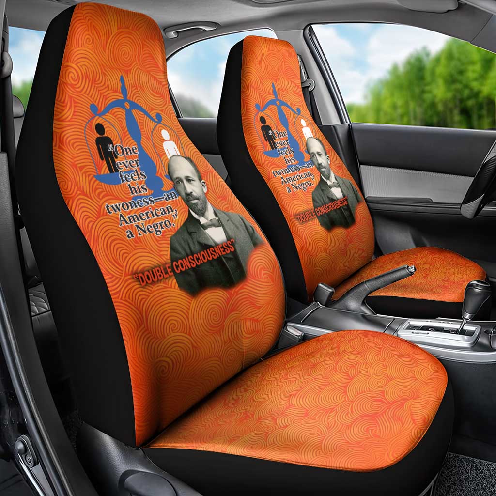 W.E.B. Du Bois Tribute Car Seat Cover W.E.B. Du Bois Tribute - African Pride