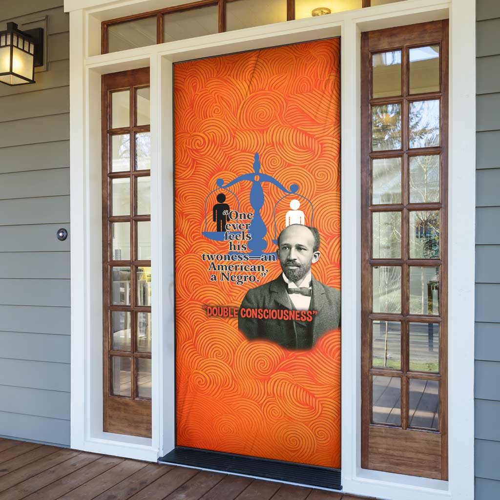 W.E.B. Du Bois Tribute Door Cover W.E.B. Du Bois Tribute - African Pride