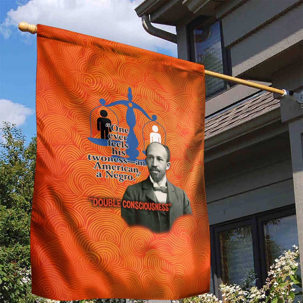 W.E.B. Du Bois Tribute Garden Flag W.E.B. Du Bois Tribute - African Pride