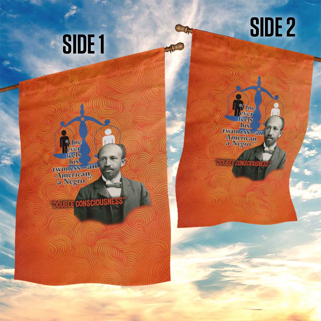 W.E.B. Du Bois Tribute Garden Flag W.E.B. Du Bois Tribute - African Pride