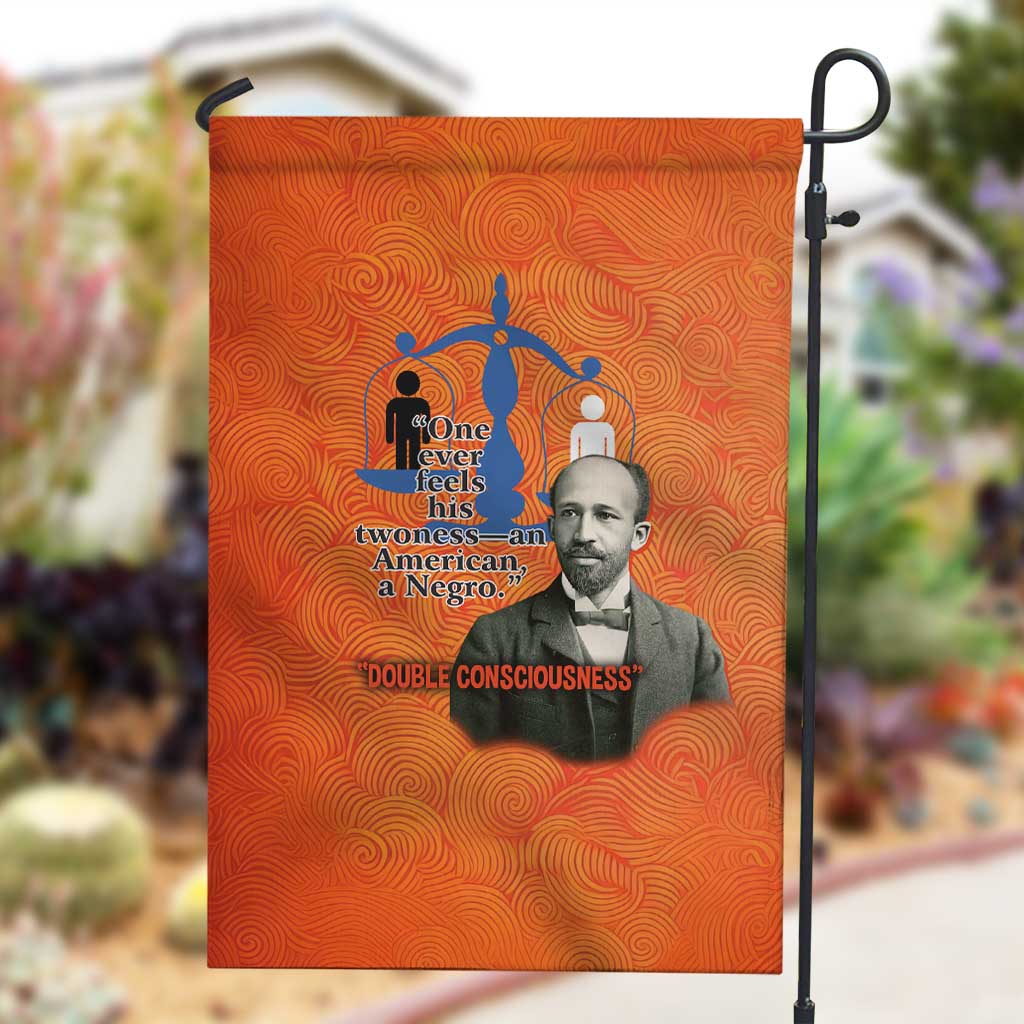 W.E.B. Du Bois Tribute Garden Flag W.E.B. Du Bois Tribute - African Pride