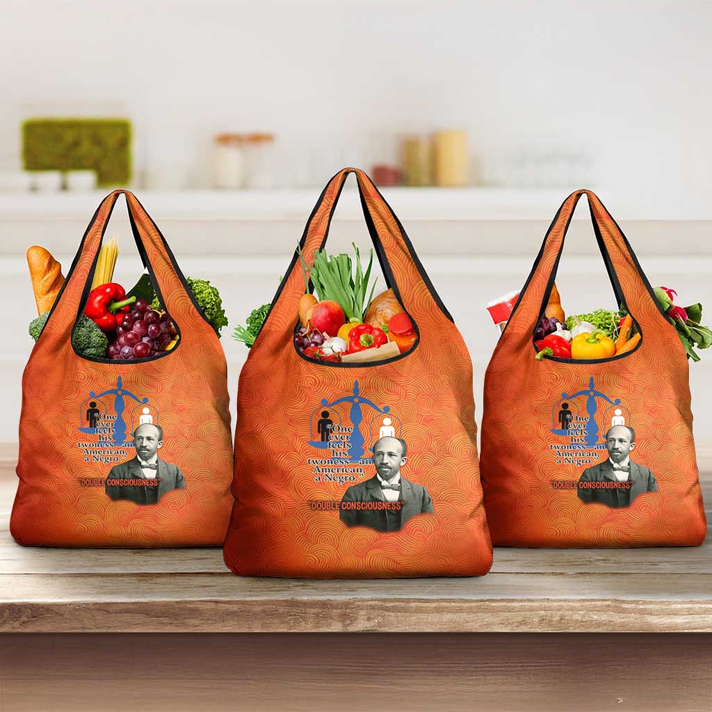 W.E.B. Du Bois Tribute Grocery Bag W.E.B. Du Bois Tribute - African Pride
