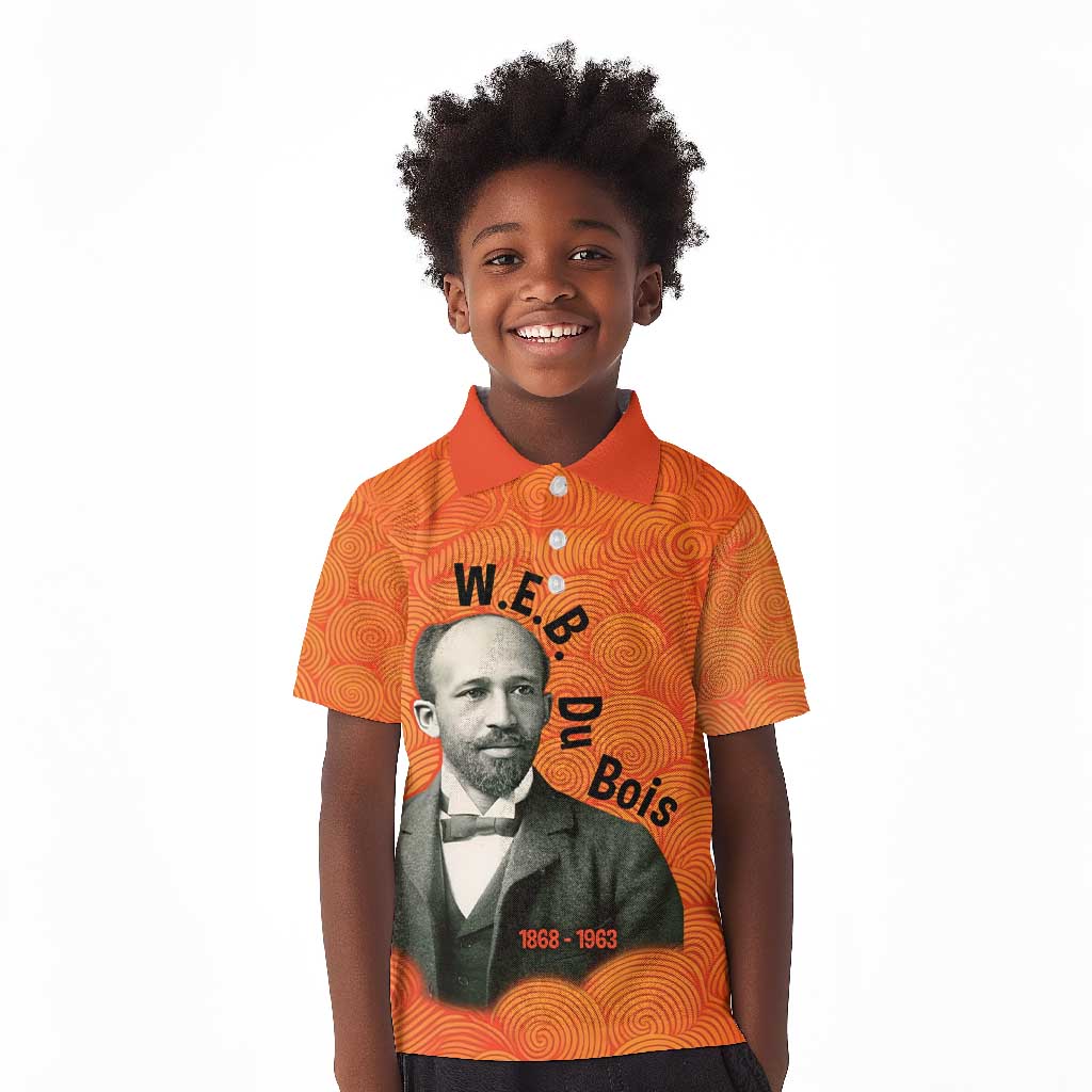 W.E.B. Du Bois Tribute Kid Polo Shirt W.E.B. Du Bois Tribute TS04