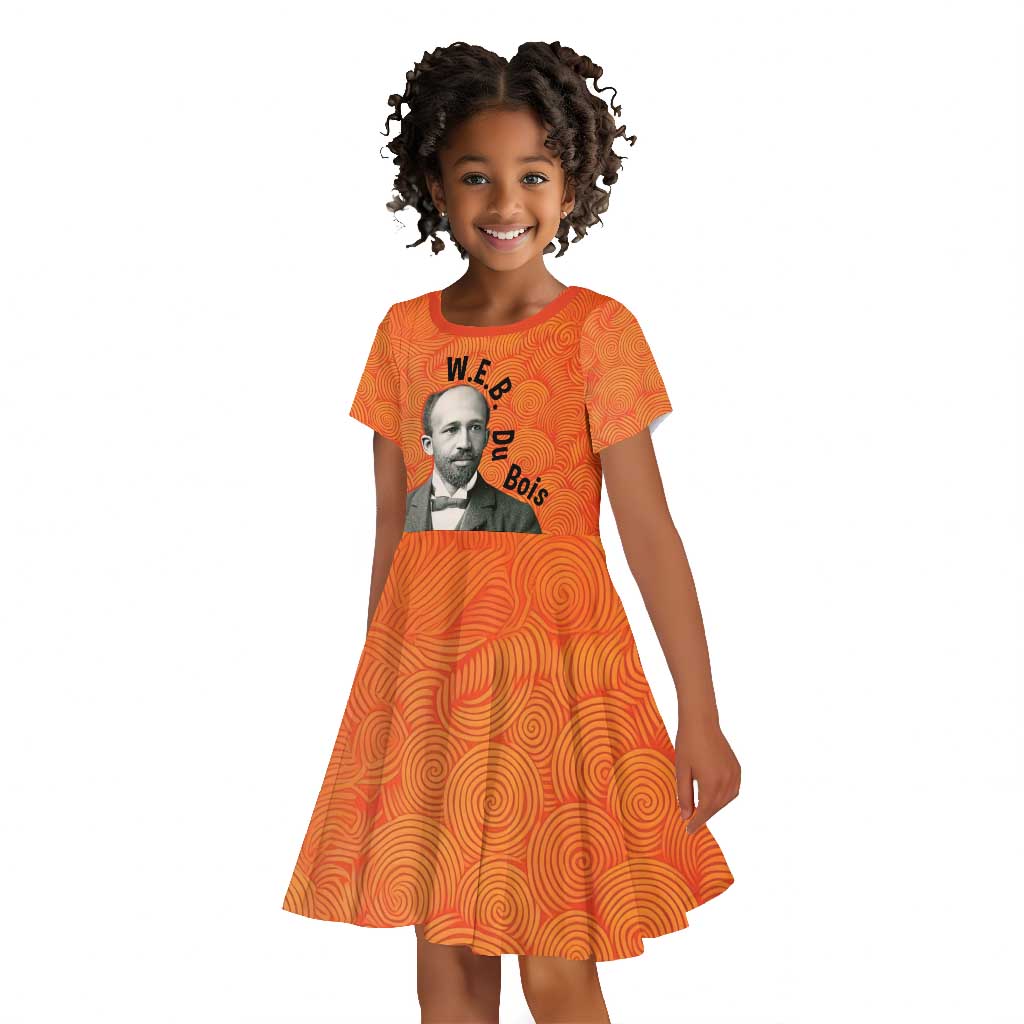 W.E.B. Du Bois Tribute Kid Short Sleeve Dress W.E.B. Du Bois Tribute TS04