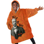 W.E.B. Du Bois Tribute Kid Wearable Blanket Hoodie W.E.B. Du Bois Tribute - African Pride