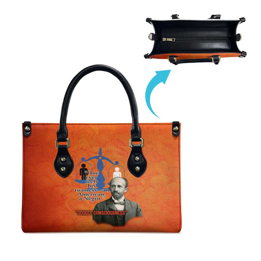 W.E.B. Du Bois Tribute Leather Bag W.E.B. Du Bois Tribute - African Pride