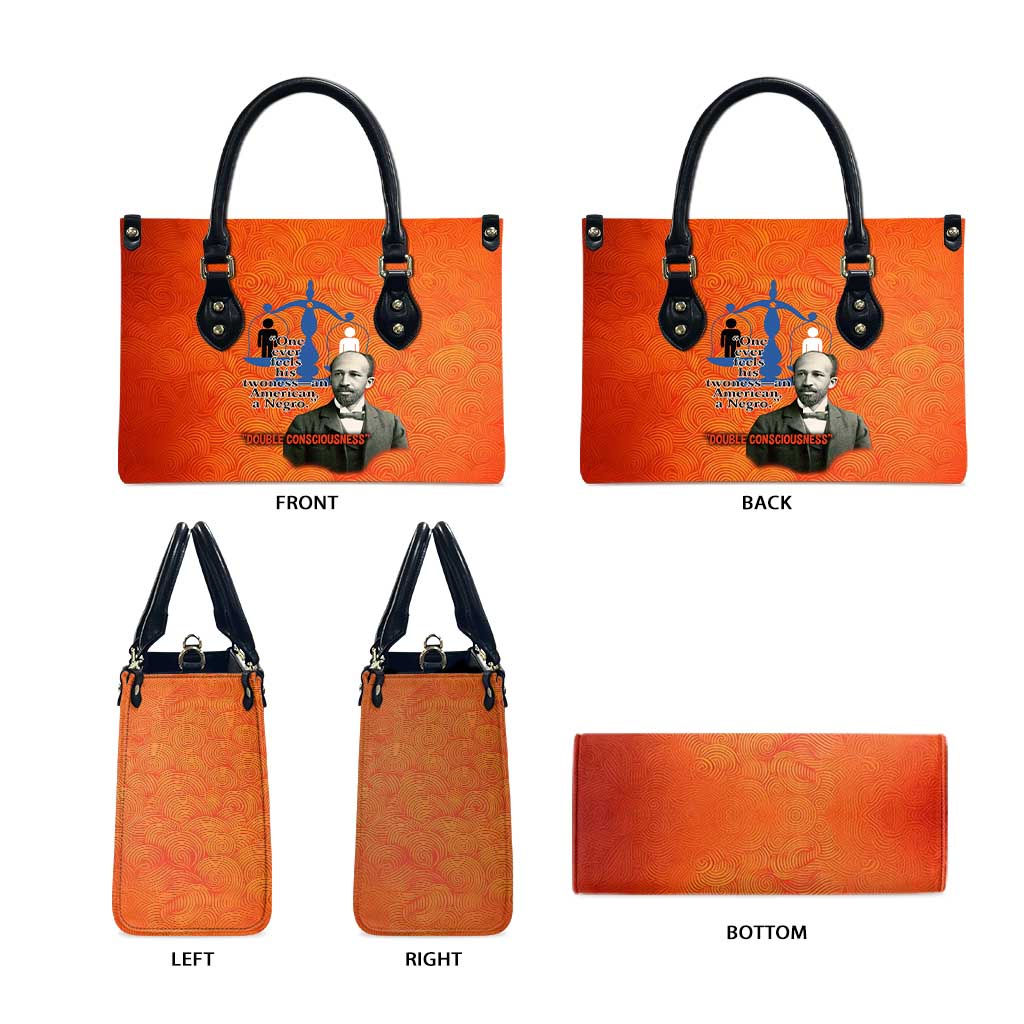 W.E.B. Du Bois Tribute Leather Bag W.E.B. Du Bois Tribute - African Pride
