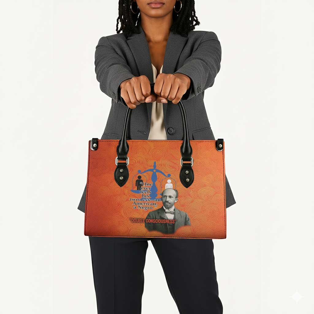 W.E.B. Du Bois Tribute Leather Bag W.E.B. Du Bois Tribute - African Pride
