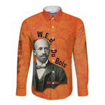 W.E.B. Du Bois Tribute Long Sleeve Button Shirt W.E.B. Du Bois Tribute - African Pride