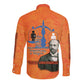 W.E.B. Du Bois Tribute Long Sleeve Button Shirt W.E.B. Du Bois Tribute - African Pride