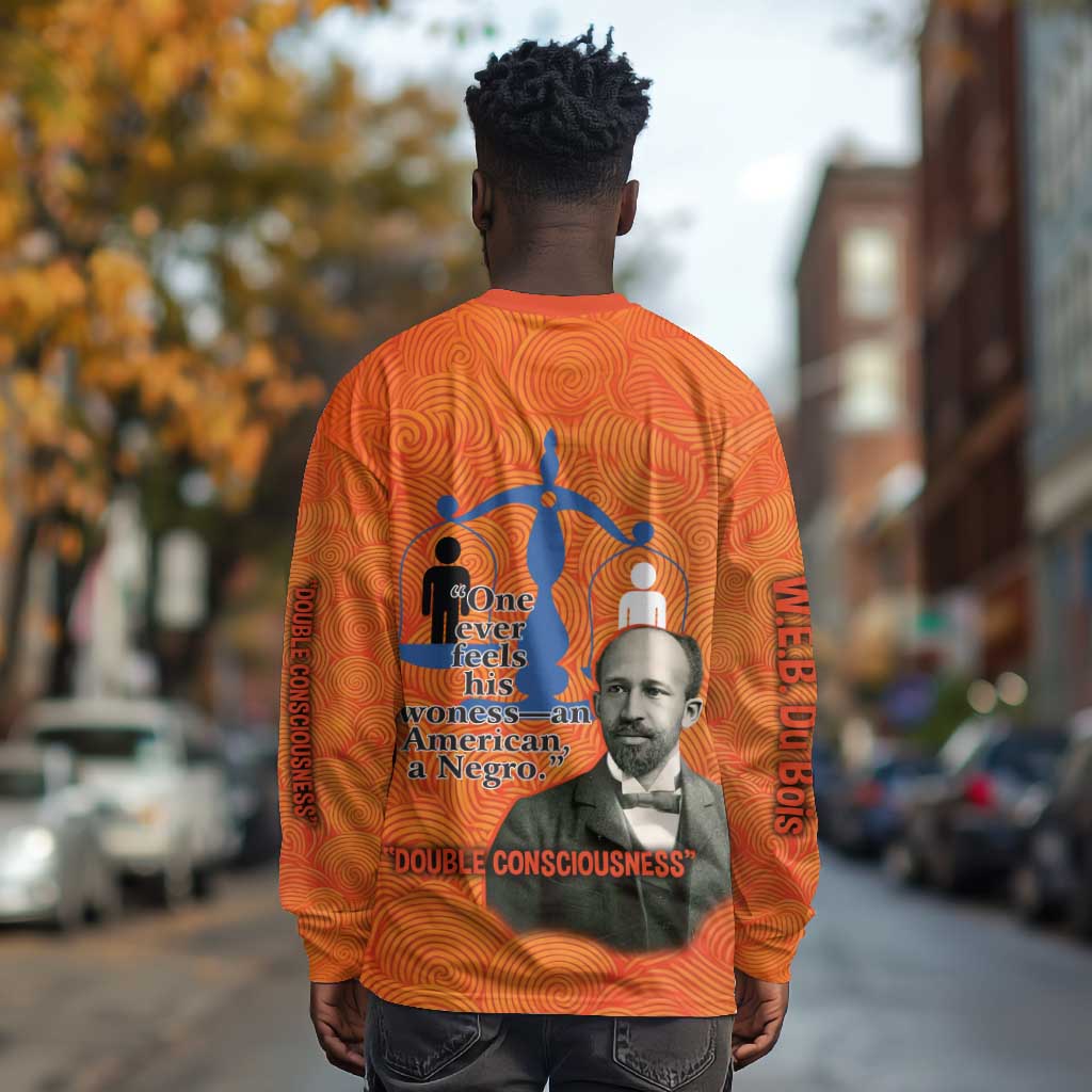 W.E.B. Du Bois Tribute Long Sleeve Shirt W.E.B. Du Bois Tribute - African Pride
