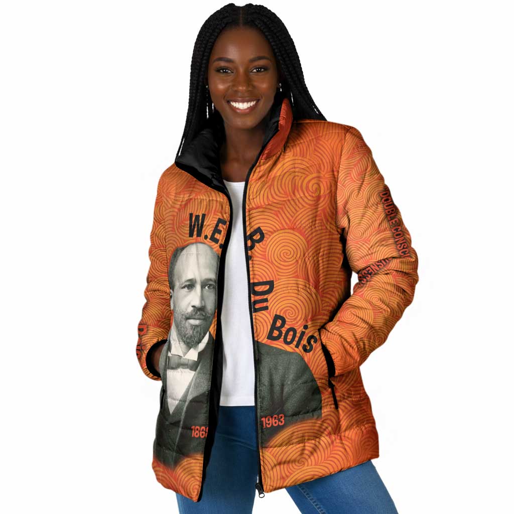 W.E.B. Du Bois Tribute Padded Jacket W.E.B. Du Bois Tribute - African Pride