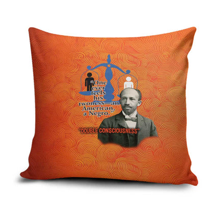 W.E.B. Du Bois Tribute Pillow Cover W.E.B. Du Bois Tribute - African Pride