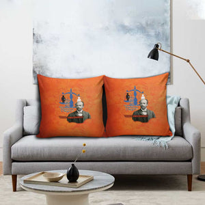 W.E.B. Du Bois Tribute Pillow Cover W.E.B. Du Bois Tribute - African Pride