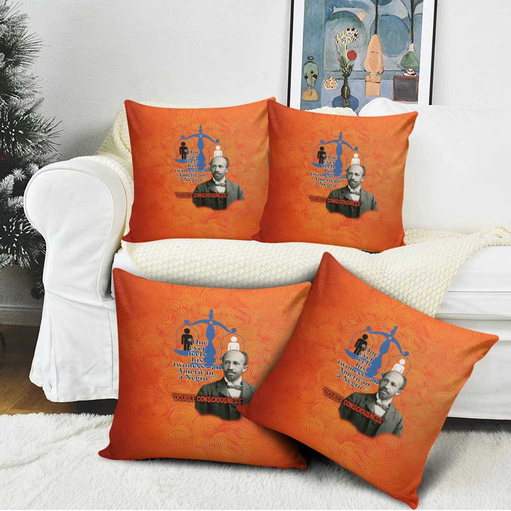 W.E.B. Du Bois Tribute Pillow Cover W.E.B. Du Bois Tribute - African Pride