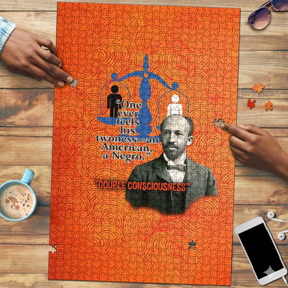 W.E.B. Du Bois Tribute Puzzle W.E.B. Du Bois Tribute - African Pride