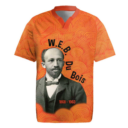 W.E.B. Du Bois Tribute Rugby Jersey W.E.B. Du Bois Tribute TS04
