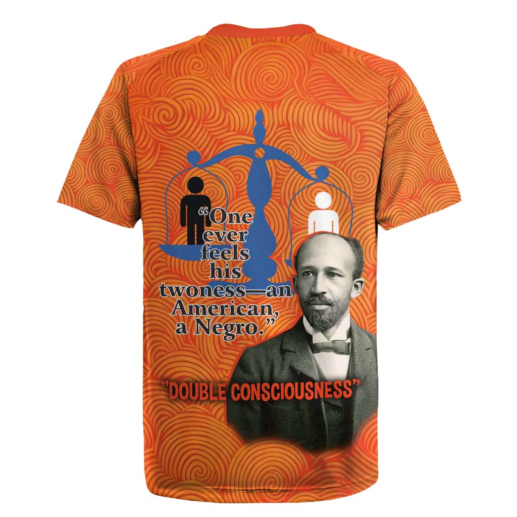W.E.B. Du Bois Tribute Rugby Jersey W.E.B. Du Bois Tribute TS04