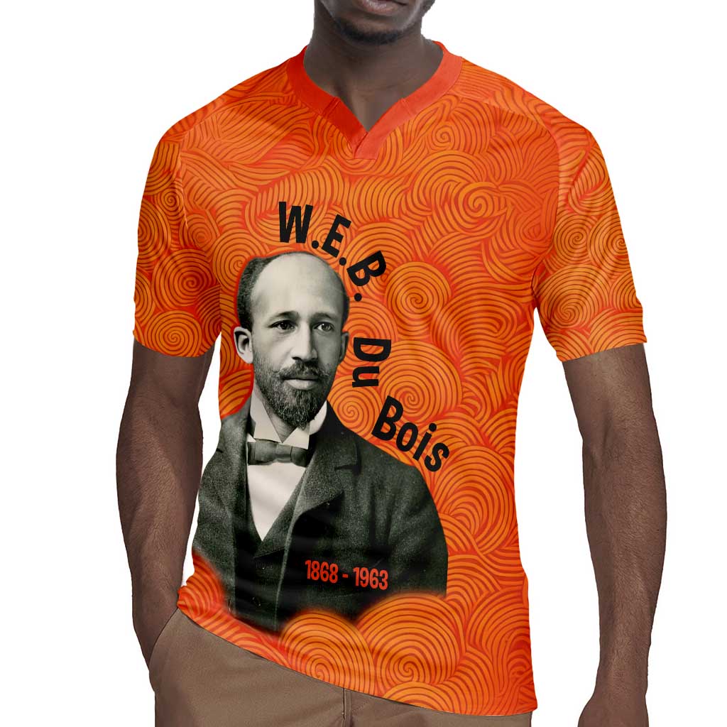 W.E.B. Du Bois Tribute Rugby Jersey W.E.B. Du Bois Tribute TS04