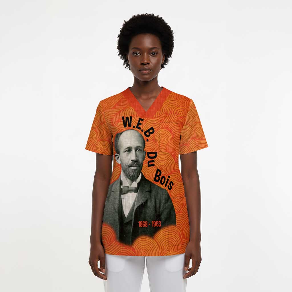 W.E.B. Du Bois Tribute Scrub Top W.E.B. Du Bois Tribute - African Pride