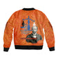 W.E.B. Du Bois Tribute Sleeve Zip Bomber Jacket W.E.B. Du Bois Tribute - African Pride