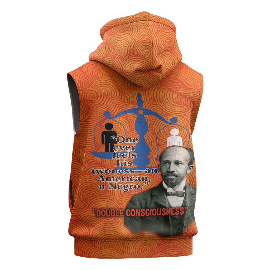 W.E.B. Du Bois Tribute Sleeveless Hoodie W.E.B. Du Bois Tribute - African Pride