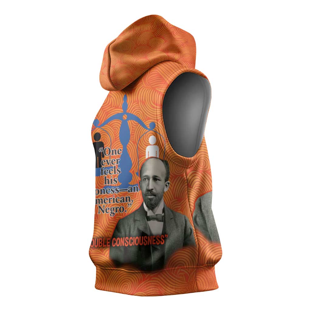 W.E.B. Du Bois Tribute Sleeveless Hoodie W.E.B. Du Bois Tribute - African Pride