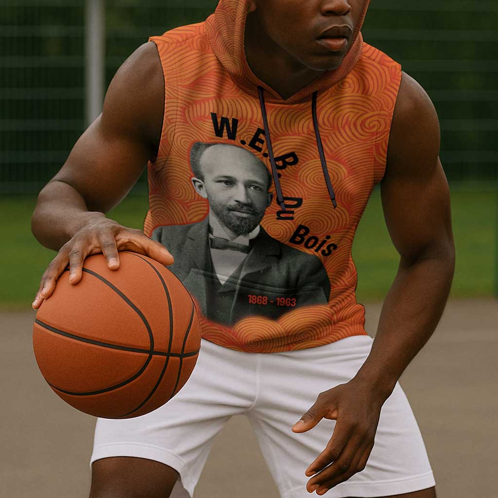 W.E.B. Du Bois Tribute Sleeveless Hoodie W.E.B. Du Bois Tribute - African Pride