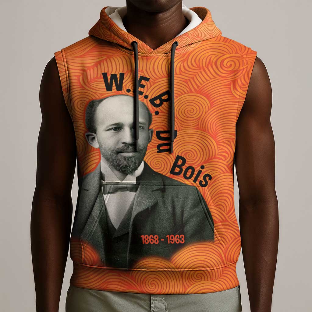 W.E.B. Du Bois Tribute Sleeveless Hoodie W.E.B. Du Bois Tribute - African Pride
