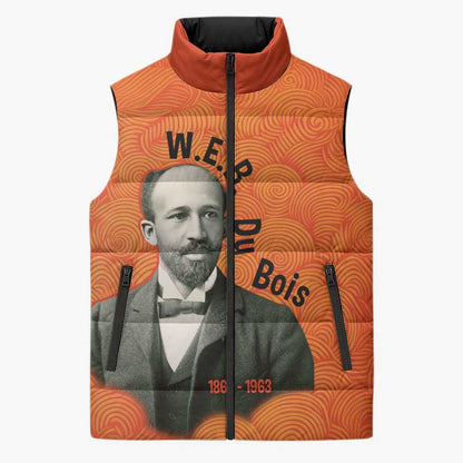 W.E.B. Du Bois Tribute Sleeveless Puffer Jacket W.E.B. Du Bois Tribute - African Pride