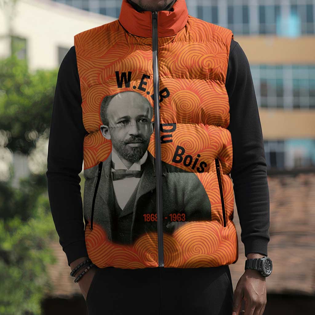 W.E.B. Du Bois Tribute Sleeveless Puffer Jacket W.E.B. Du Bois Tribute - African Pride